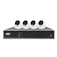 ATIS PIR kit 4int 5MP Комплект видеонаблюдения ATIS L